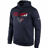 Men's Houston Texans Nike Kick Off Staff Performance Pullover Hoodie - Navy Blue,baseball caps,new era cap wholesale,wholesale hats